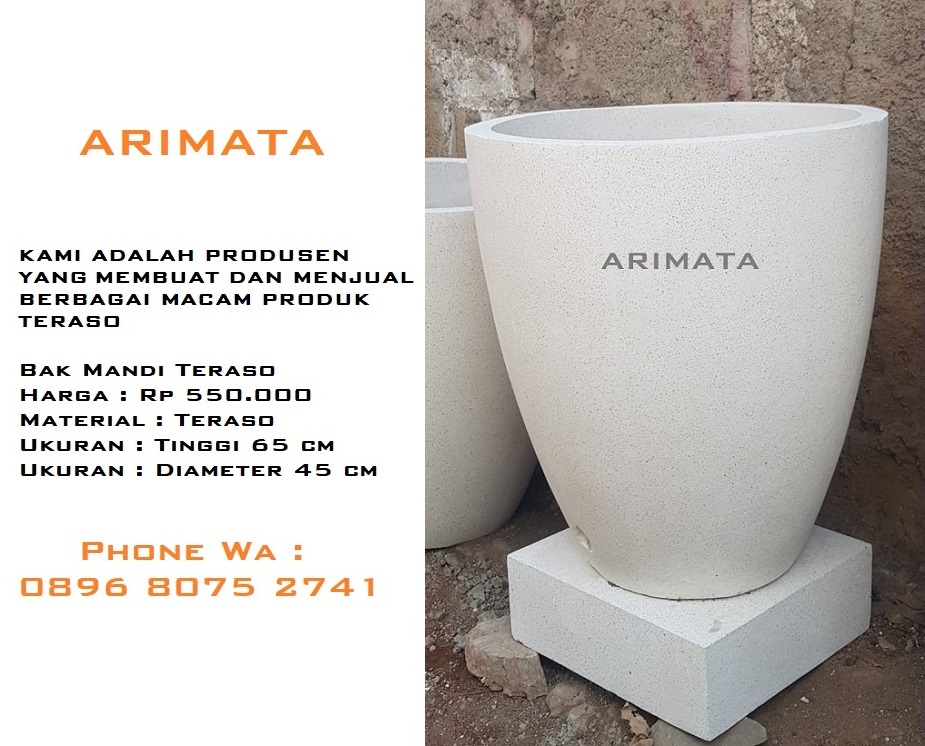 Jual Bak Mandi Teraso Arimata Harga Rp Ribu Terrazzo